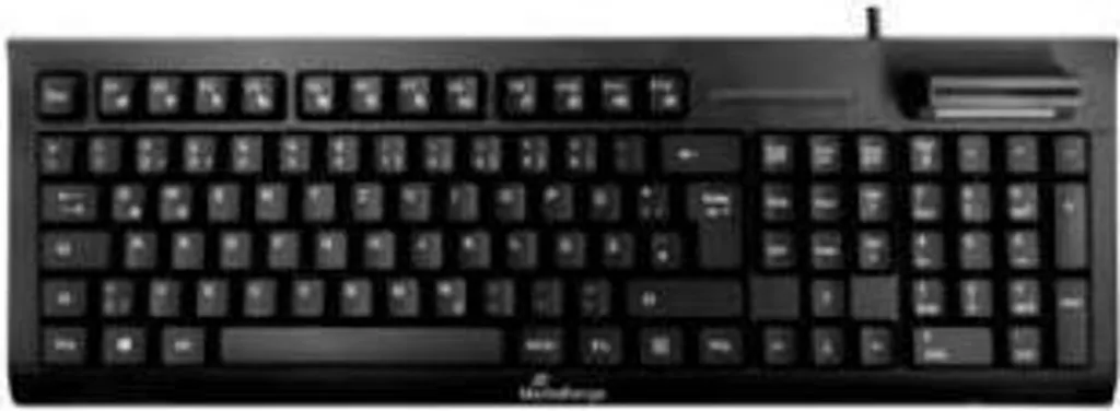 Clavier USB pour signature électronique et lecture carte à puce noir