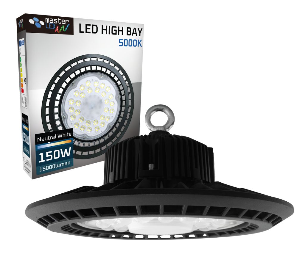 MasterLED LED High Bay Hallenstrahler 150W 15000 lm 5000K Produktbild 