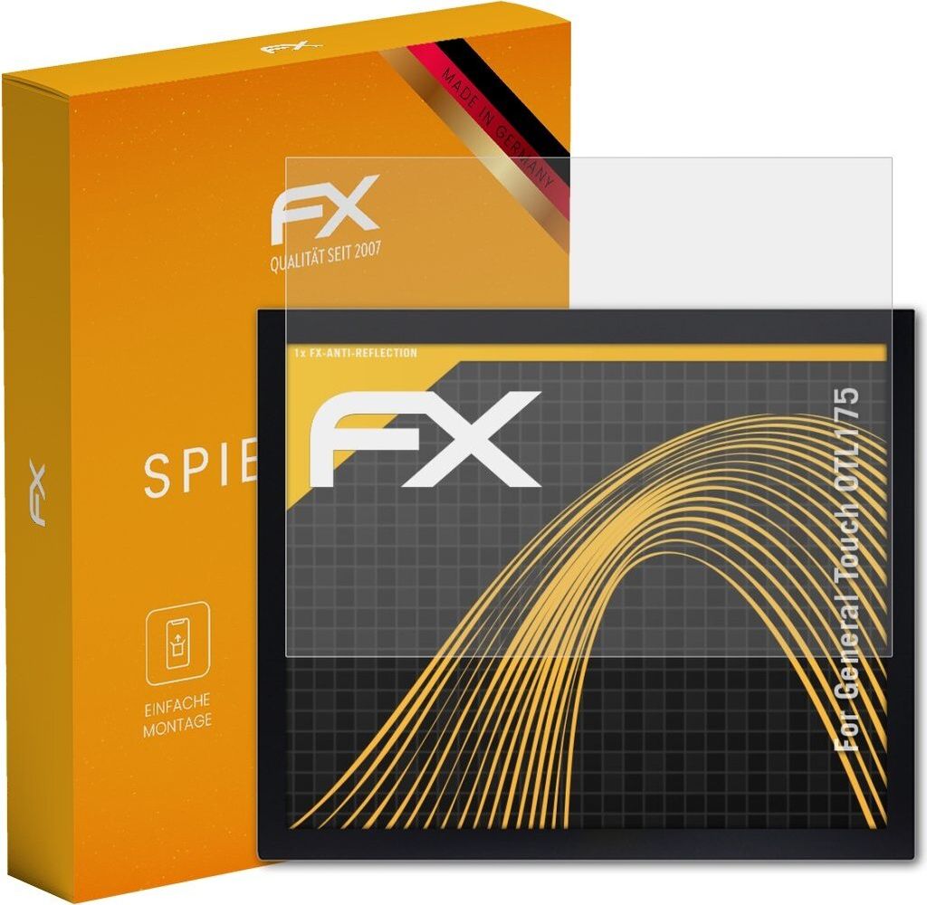 atFoliX FX-Antireflex Schutzfolie kompatibel mit General Touch OTL175 Displayfolie