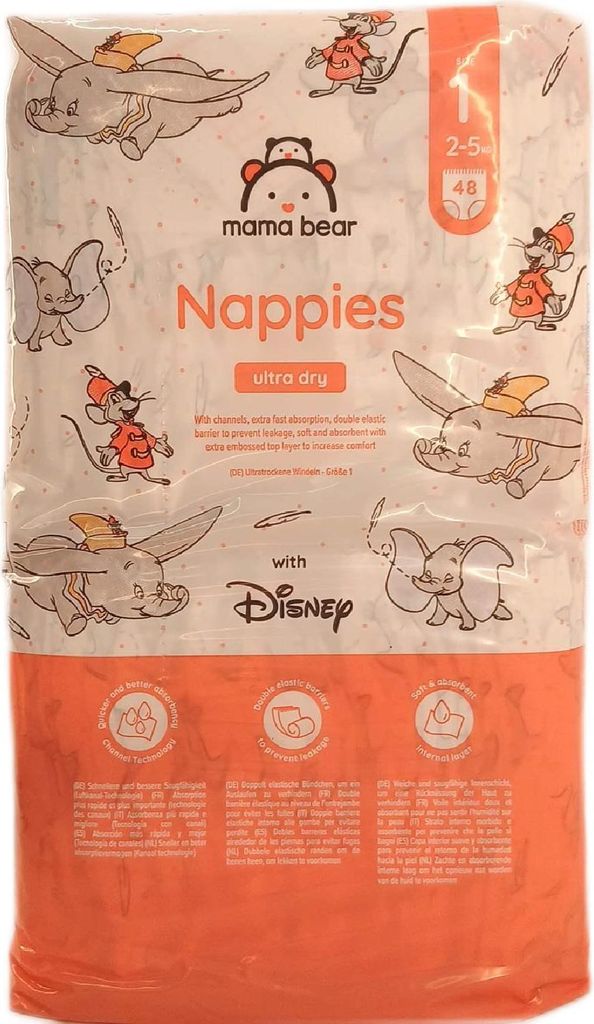 Disney Babywindeln Windel Babybedarf Ultraabsorbierend Produktbild 