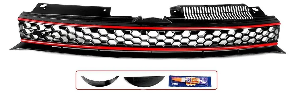 Rénovation calandre avant MK6 Golf et GTI plastique ABS noir durable