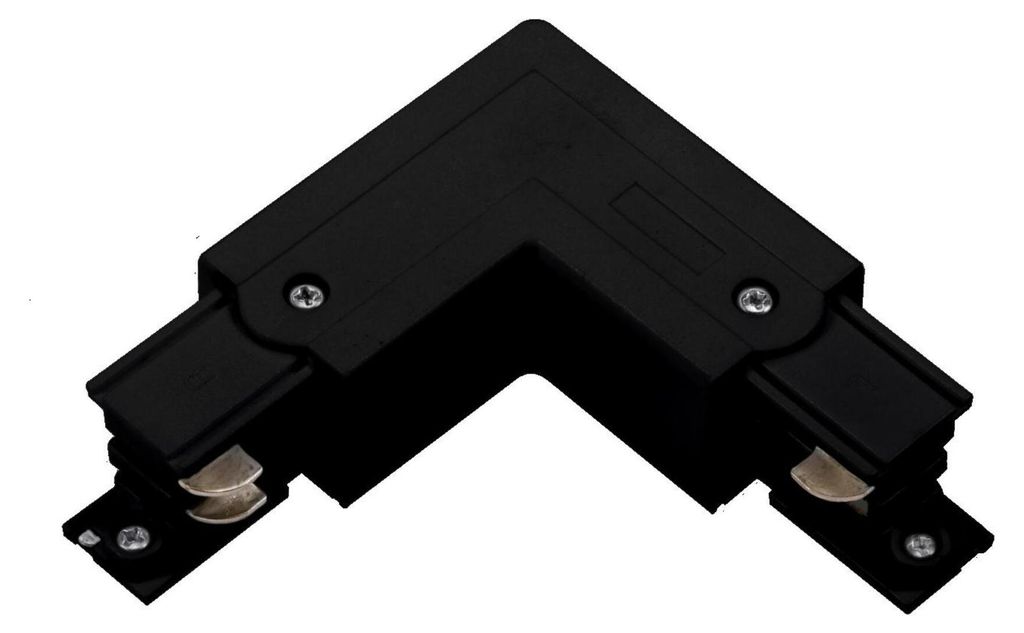 CENTURY 3-Phasen-L-Stecker, schwarz, rechts
