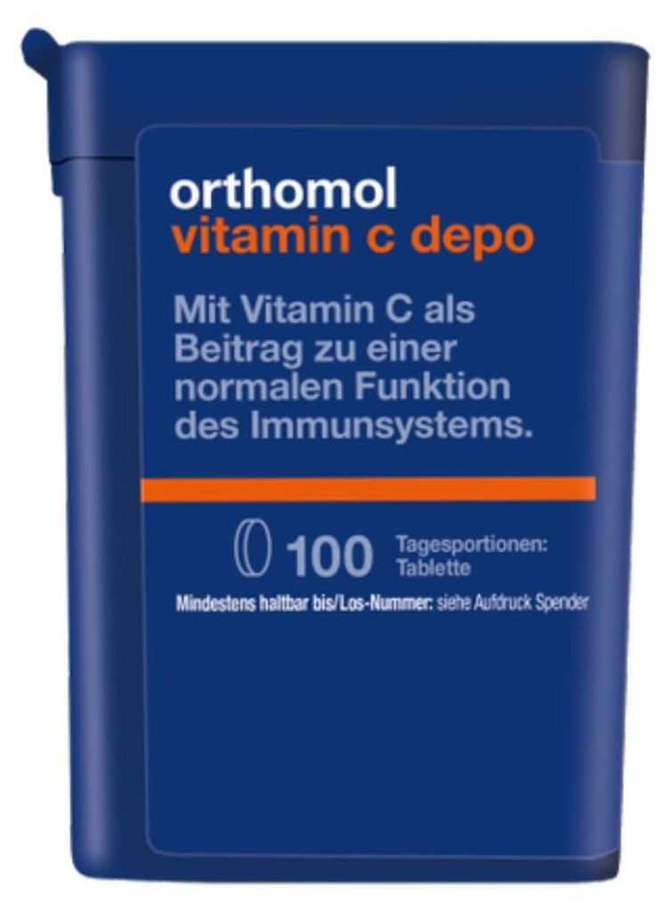 Orthomol Vitamin C depo - Nahrungsergänzungsmittel mit Produktbild 
