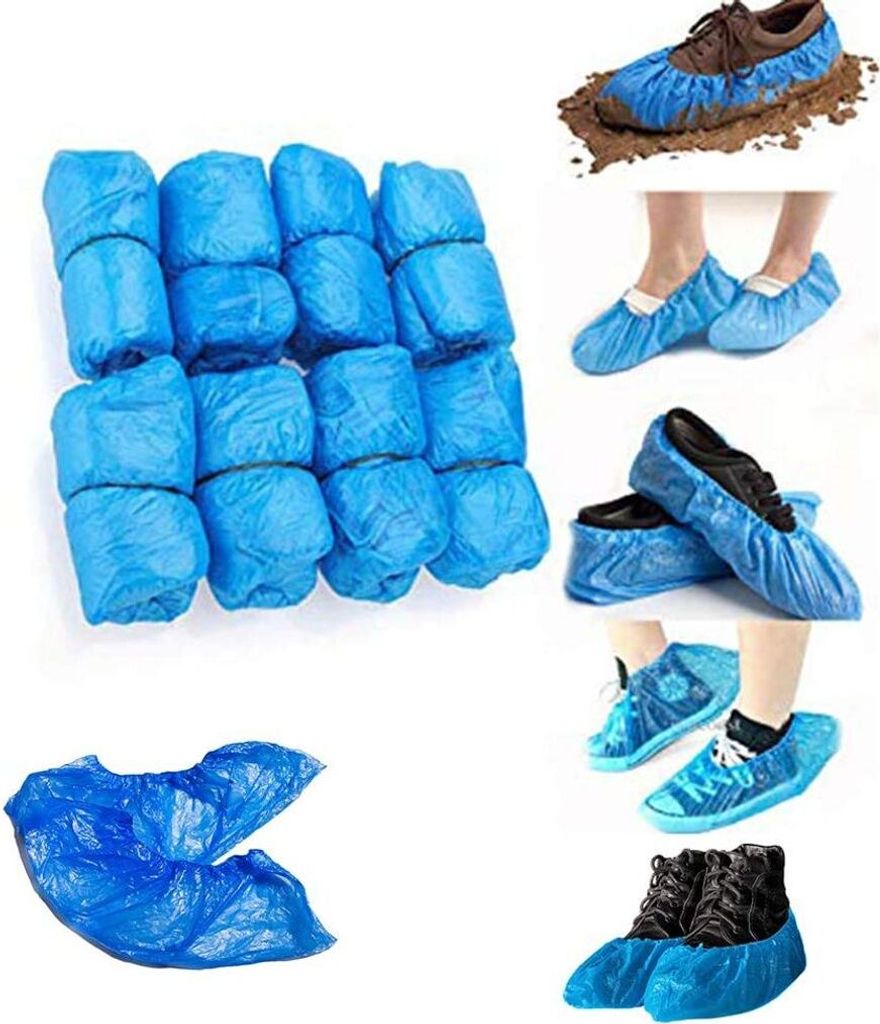 100 Stück Einweg-Schuhüberzieher Einweg-Schuhüberzieher Produktbild 