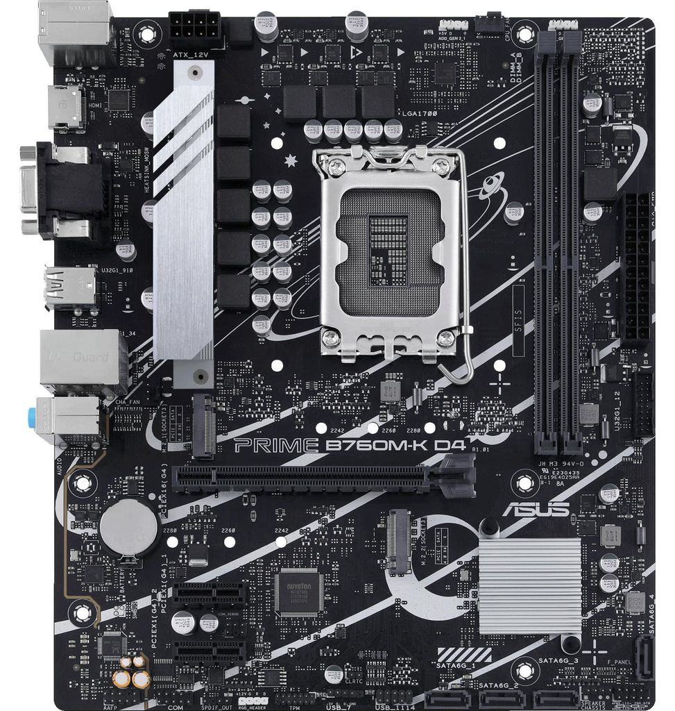 ASUS PRIME B760M-K Intel B760 LGA 1700 micro ATX Zdjęcie produktu 