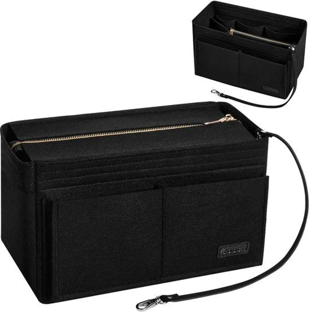 Organiseur de Sac à Main avec Porte-clés et Pochette Zippée Taille XL