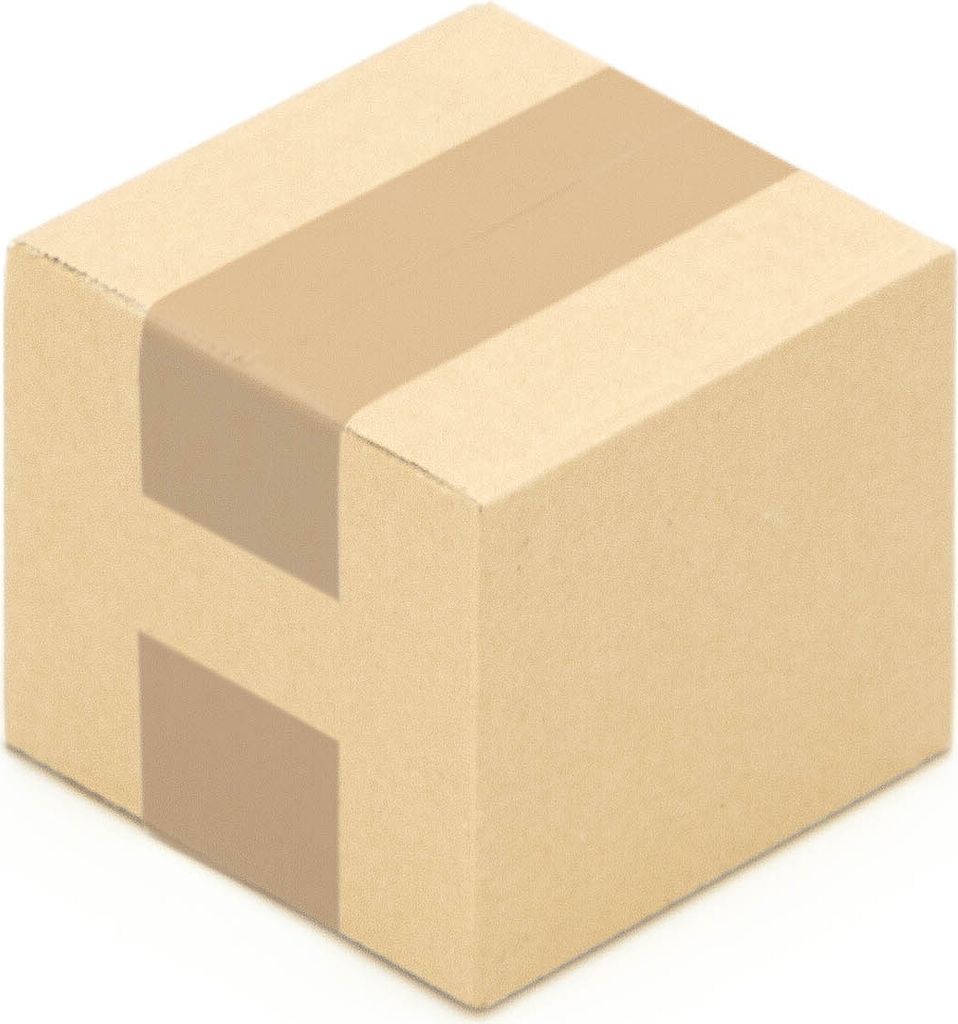 6500 Faltkartons 113 x 113 x 100 mm Kartons 11,3 x 11,3 x 10 cm Versandkartons Wellpappe