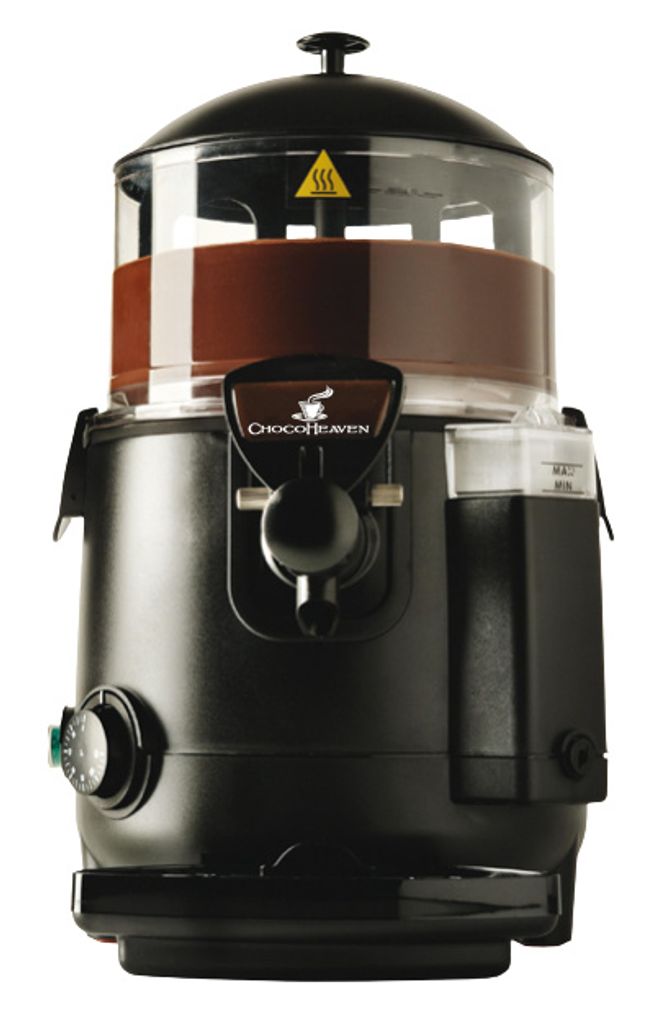 ChocoHeaven Heiße Schokolade Maschine, Geschäftlich Heiss Schoko Spender, 5 Liter, Elektrisch, Baine Marie Mixer