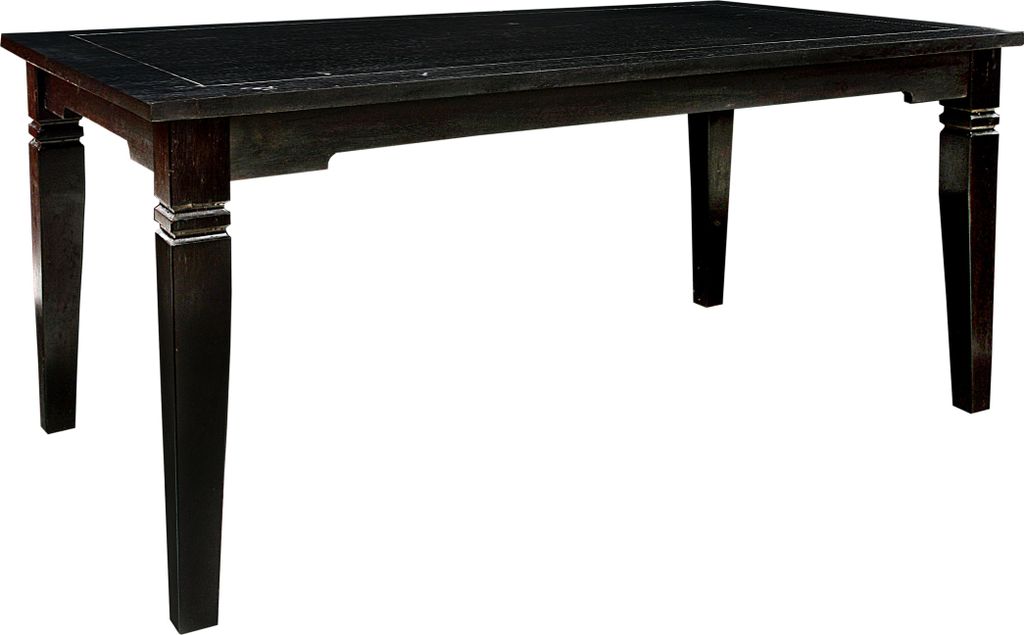 SIT Möbel Tisch 160 x 90 cm | Plattenstärke 25 mm | Akazie massiv antikfinish | B 160 x T 90 x H 77 cm | 09516-30 | Serie SAMBA