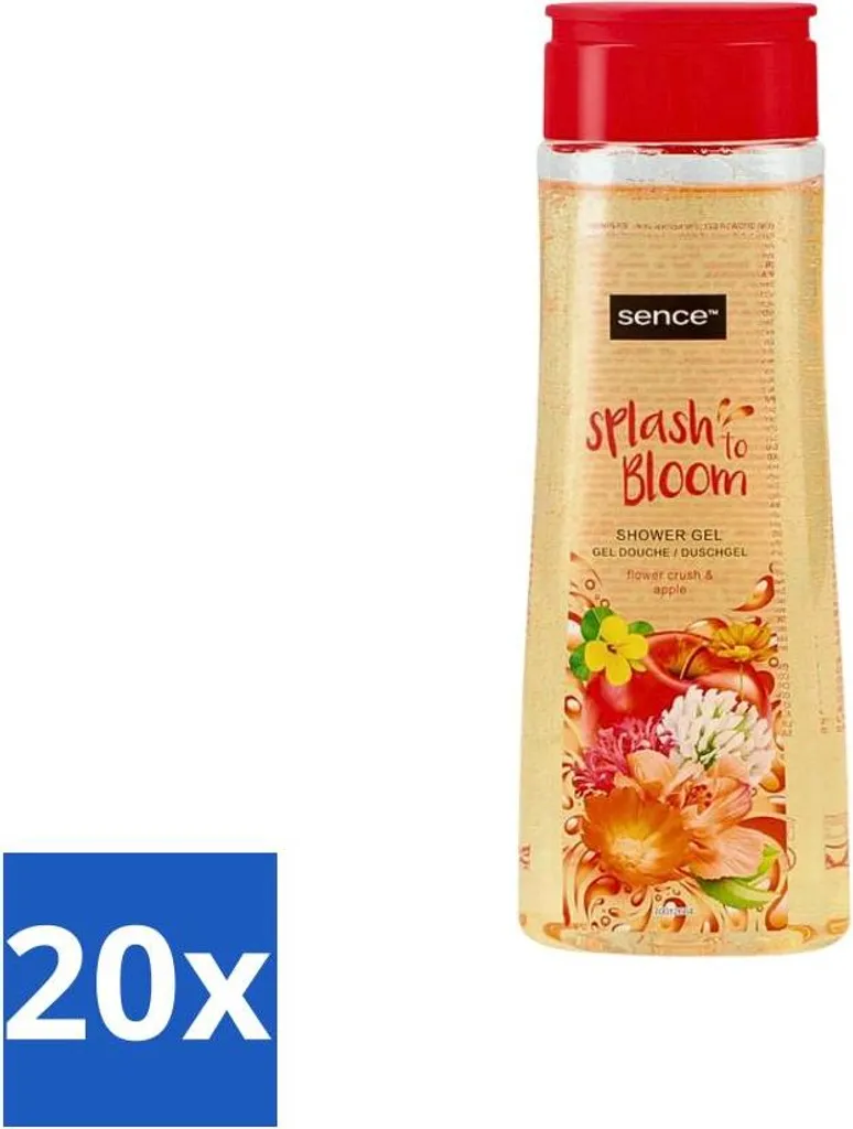Gel Doccia Twilight Amber Sence 500ml | 20 Pezzi Confezione Convenienza