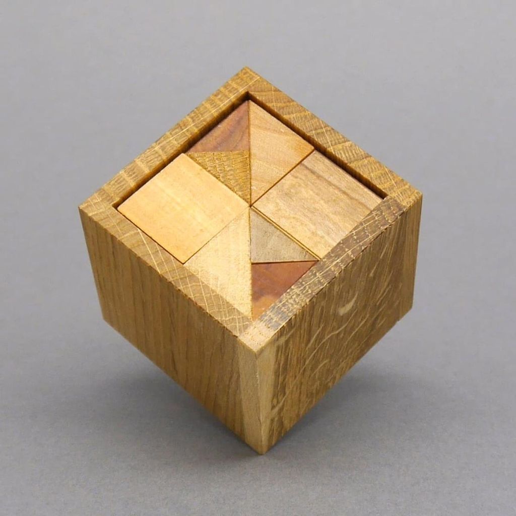 3/4 Cube - hochwertiges Denkspiel aus 8 unkonventionell Produktbild 