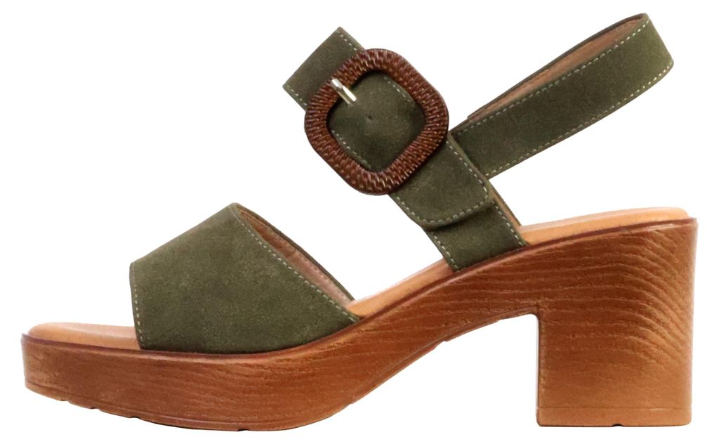 Sandalen mit Absatz