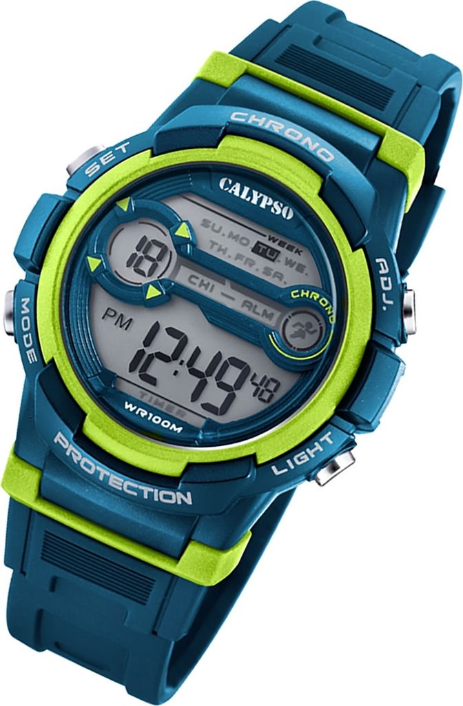 Calypso Jugend Digital Uhr K5808/3 PolyurethanArmbanduhr Produktbild 