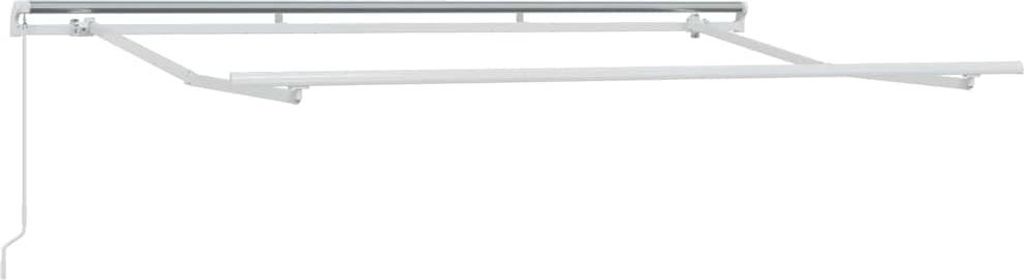 Markisenrahmen Weiß 3,5 x 2 m Metall