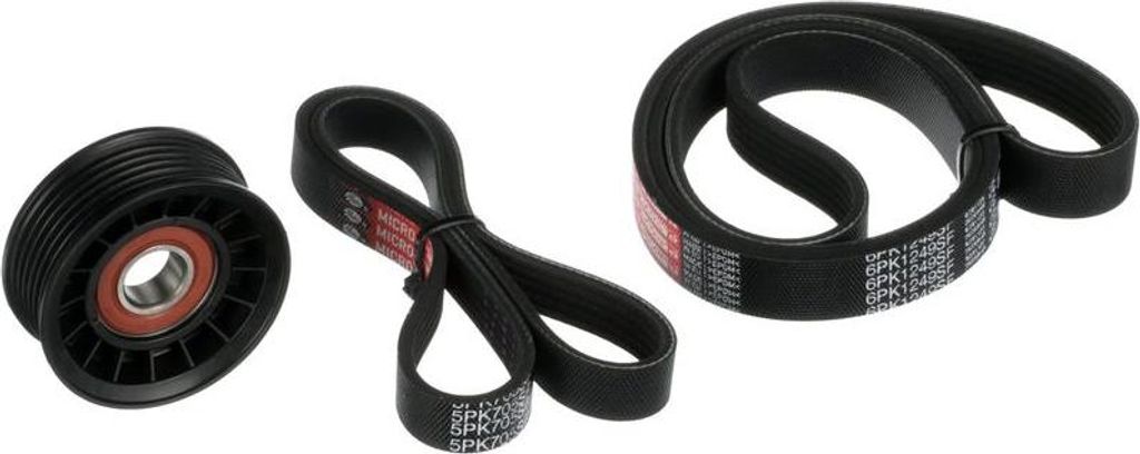 GATES K026PK1249SF Keilrippenriemensatz OE 2110252 kompatibel mit V50, S40, C30, Focus, C-Max