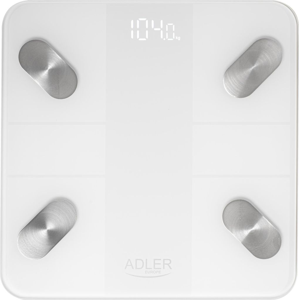 Adler AD 8186 pèse-personne intelligent blanc Image du produit 