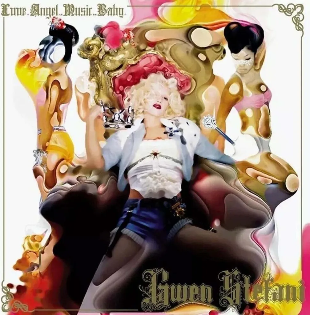 Vinyle Rose Gwen Stefani Love Angel Music Baby 2 LP Édition Anniversaire