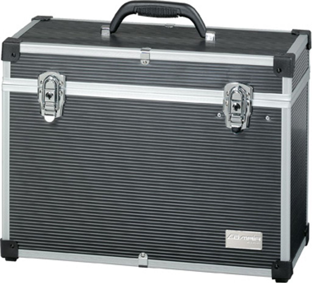 Comair WZK Alu. sz HBT 33,5x45,0x20,0 Werkzeugkoffer tool case, black,