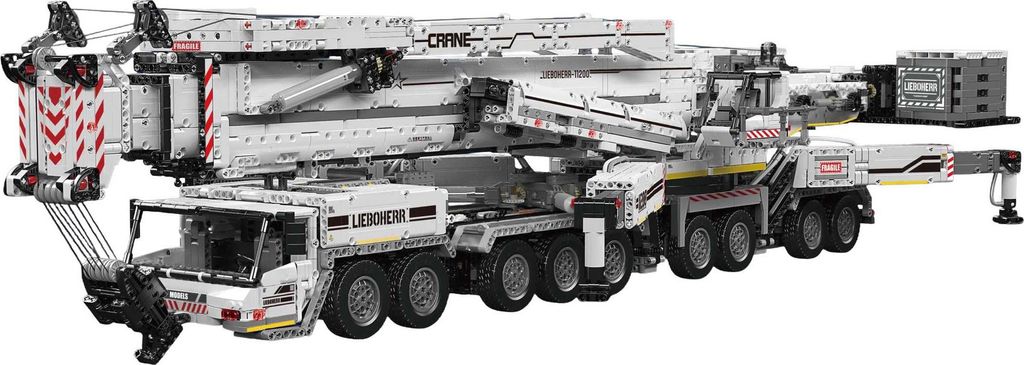 Mould King Ultimate Liebherr LTM 11200 Ferngesteuerter Kran Bausätze, Bausatz, 8506 Stück(e)