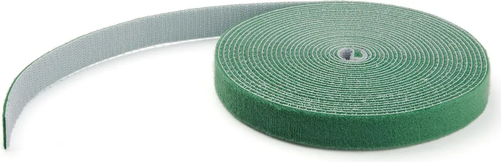 StarTech.com Rouleau de Velcro 30,5m Vert - Attache Câble Réutilisable