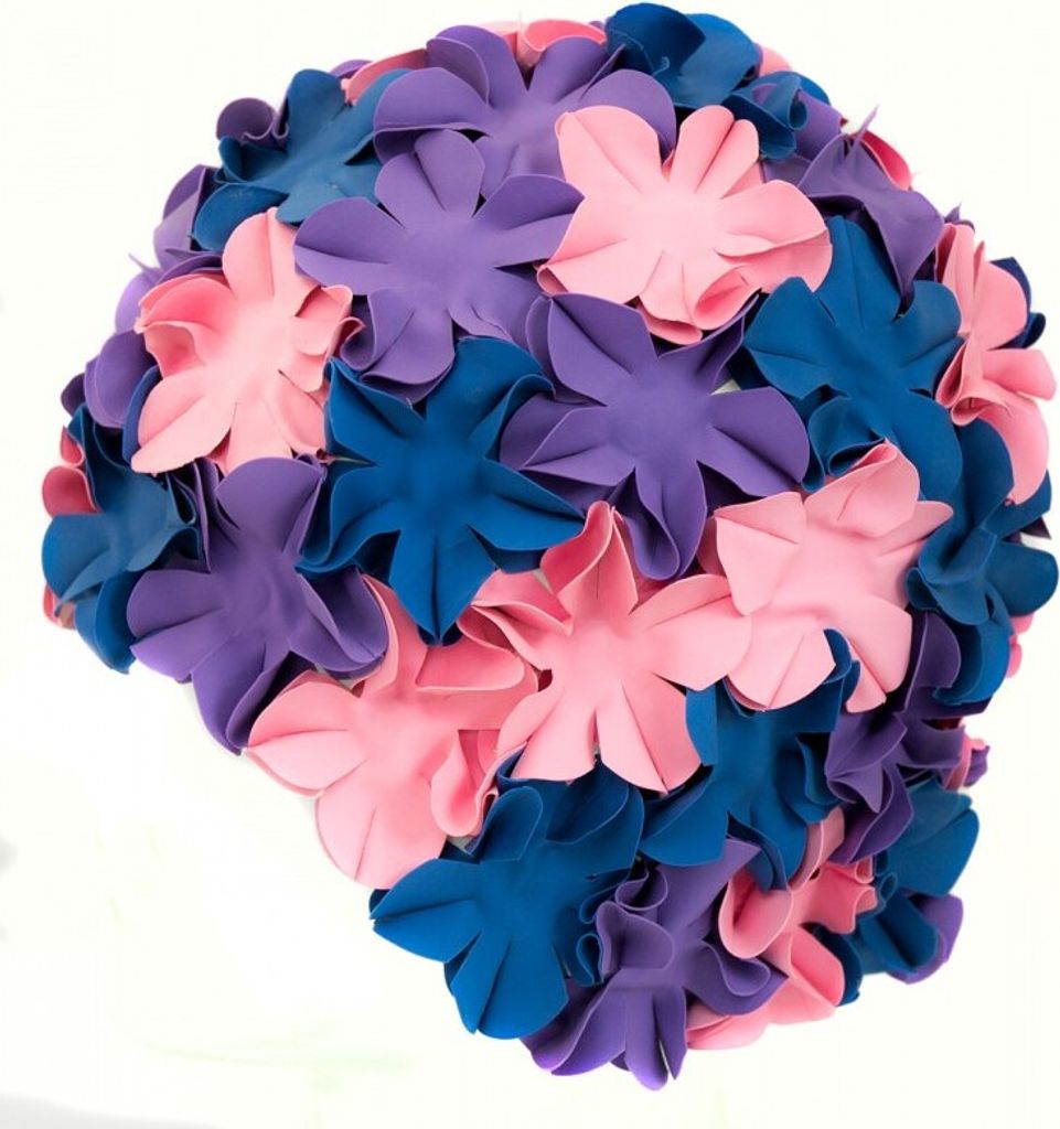 Aqua-speed Bloom rosa-violett-blaue Kappe 03 105 Produktbild 