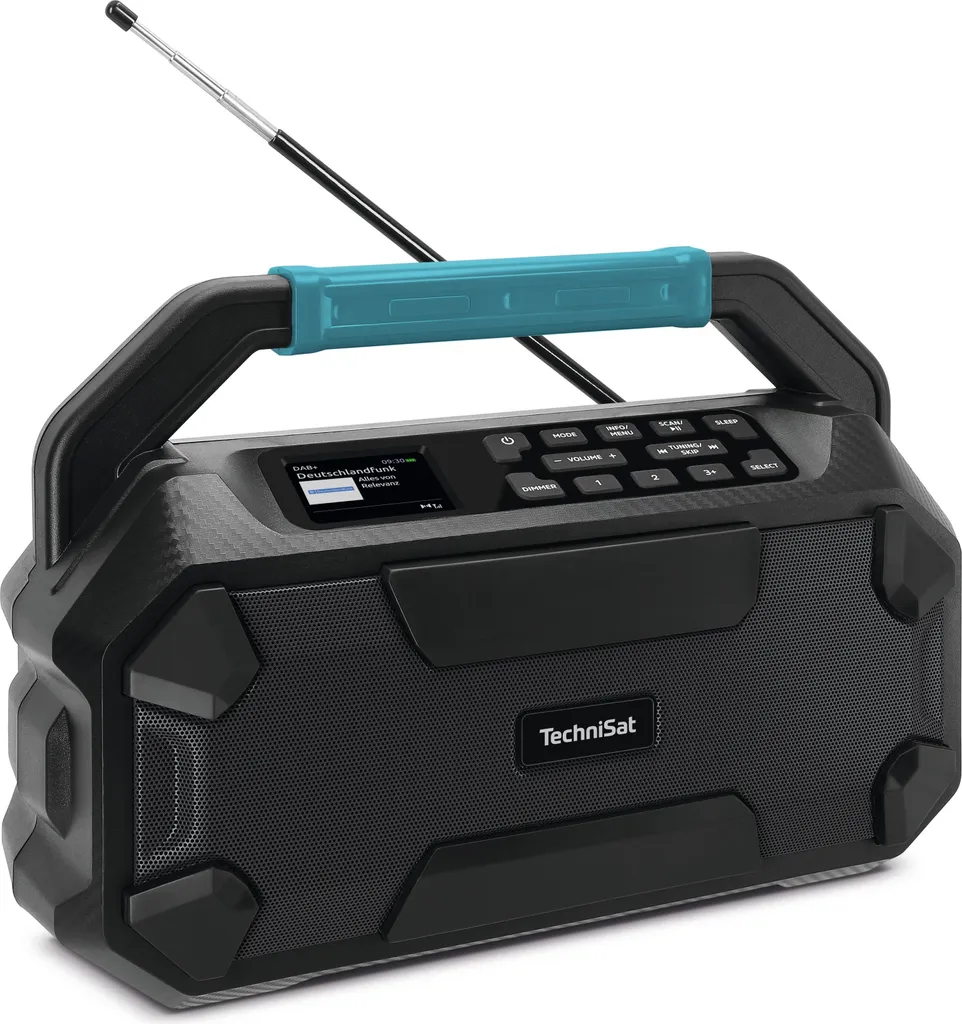 Radio de chantier portable Bluetooth TechniSat VIOLA 231 OD résistante eau