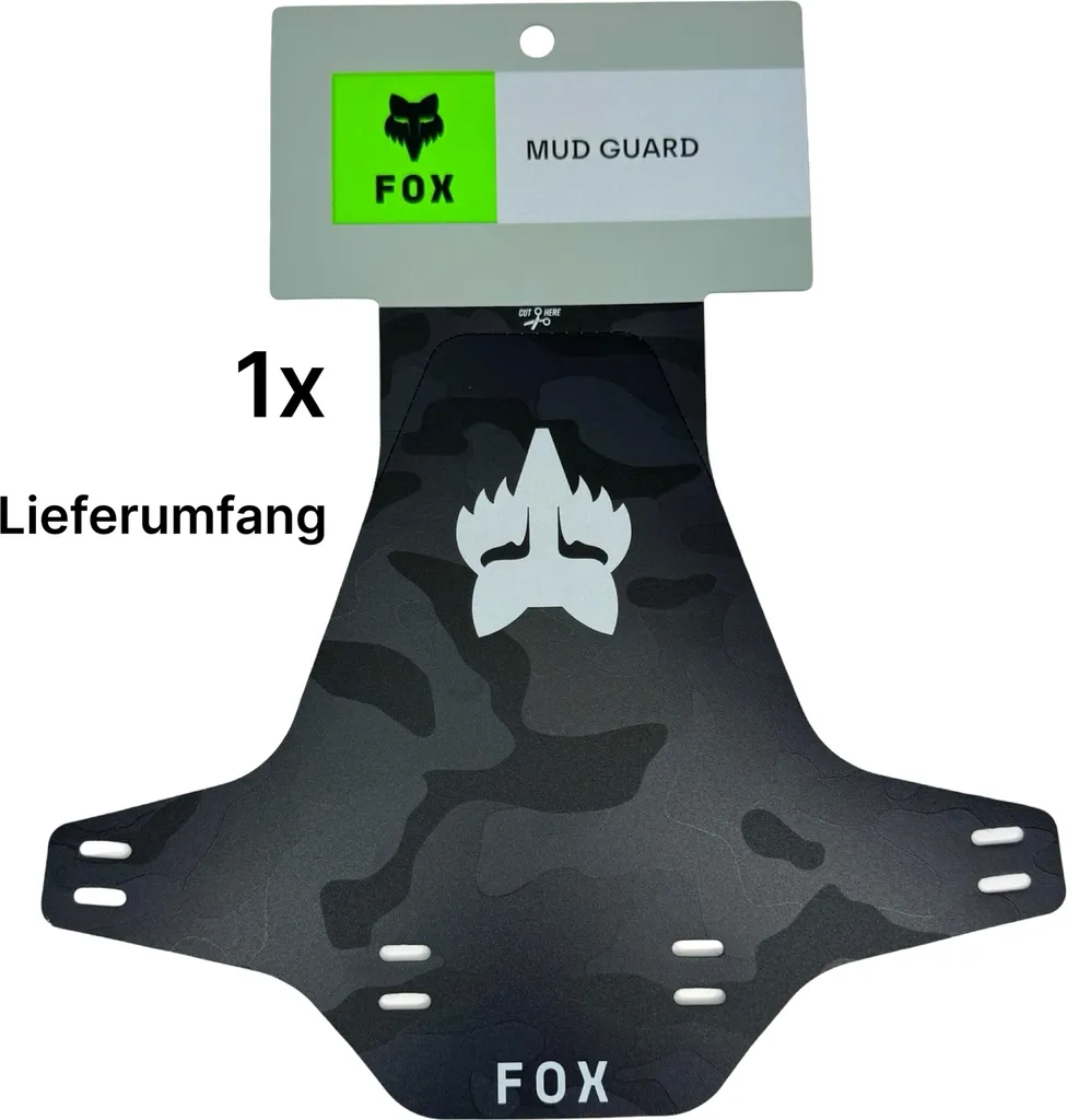 Garde-boue Fox Mud Guard pour Éviter les Projections de Boue VTT Camo - 3