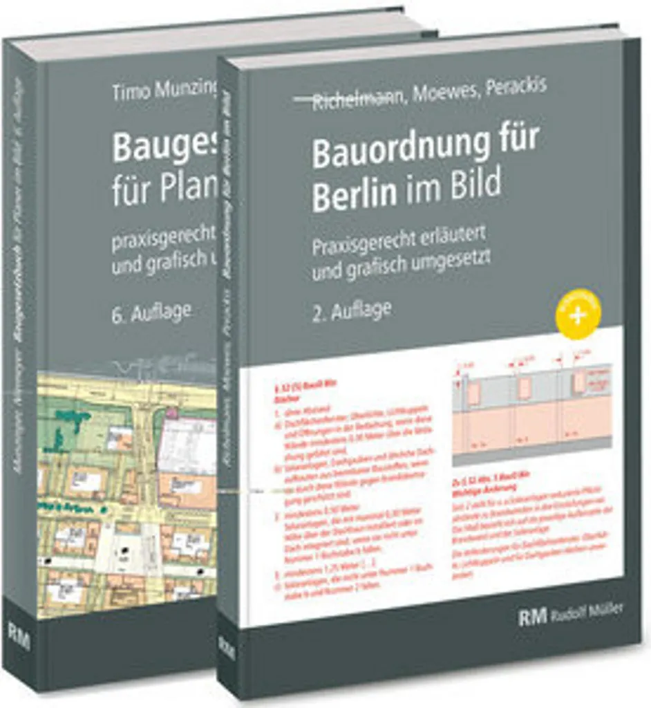 Baugesetzbuch et Bauordnung Berlin im Bild Coffret 2ème Édition Pro