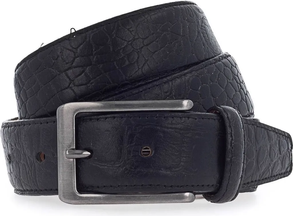 Cintura Vanzetti 35mm Pelle Nera W110 | L'Artigianato Tedesco al Tuo Fianco