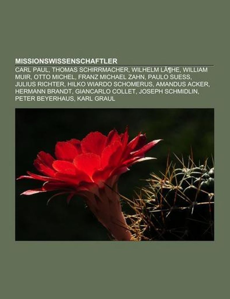 Missionswissenschaftler