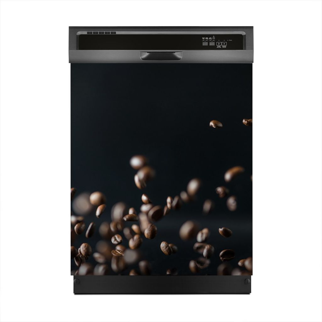 Magnete Dekorative 60x70 cm Küche Magnetmatte Spülmaschine - Kaffee Coffee Bohnen