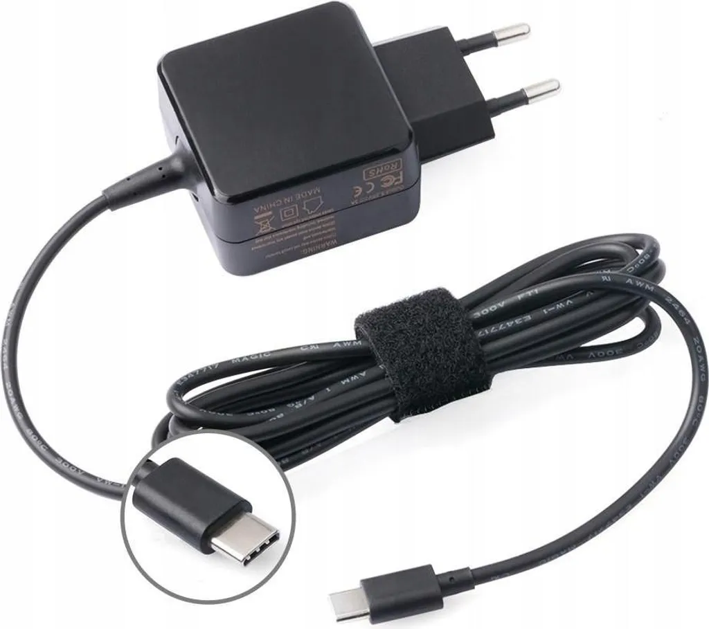 Chargeur de Voyage USB-C CoreParts MBXUSBC-AC0004 pour Bureau et Nomades