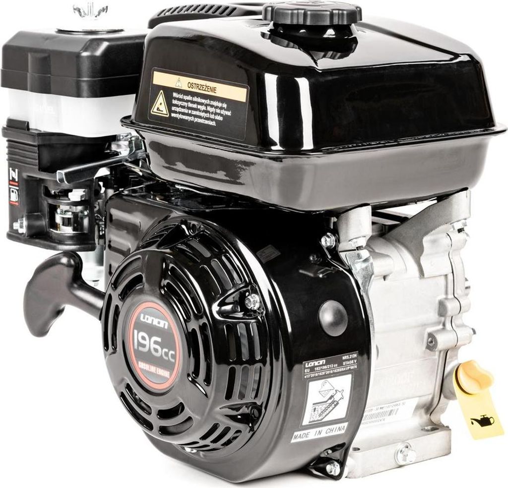 Silnik Loncin G200F-R wał poziomy 19,05 mm / 62 mm z dod. Zdjęcie produktu 