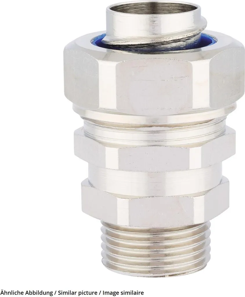 Presse-étoupe métallique M20 Silvyn LCS pour câblage industriel