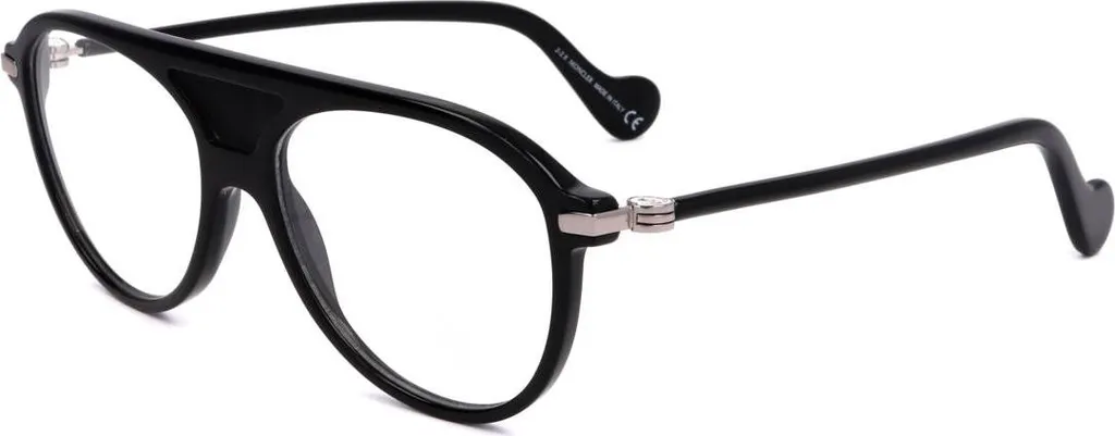 Lunettes Moncler ML5033 001 Shiny Black 55-16-145 Monture de Luxe Homme