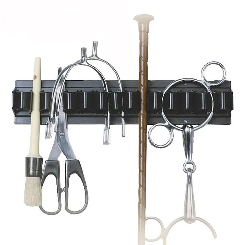 Heikoeco Gerte Pferd Peitschenhalter – Robustes Kunststoffdesign für Stall, Boxenschild & Trensenhalter, einfache Installation, ideal für Hob...