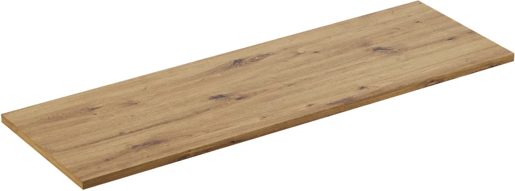 Aménager une double vasque avec le plan de toilette 140 cm Chêne MDF
