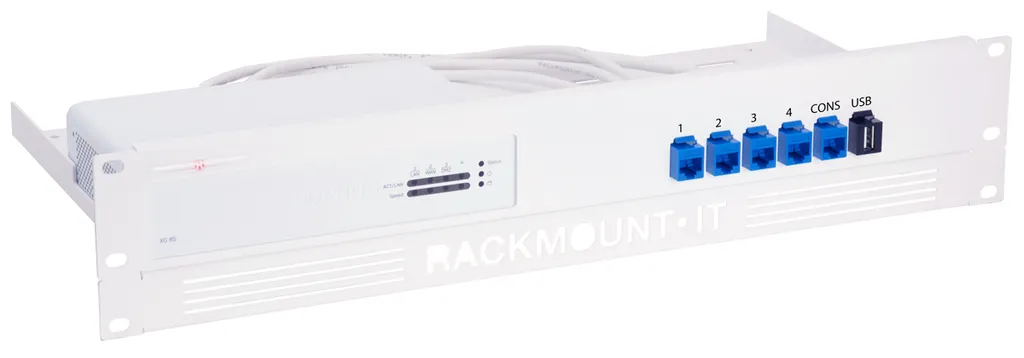 Rack de montage 19 pouces pour Sophos XG 85 Rev. 3 - Modèle RM-SR-T4