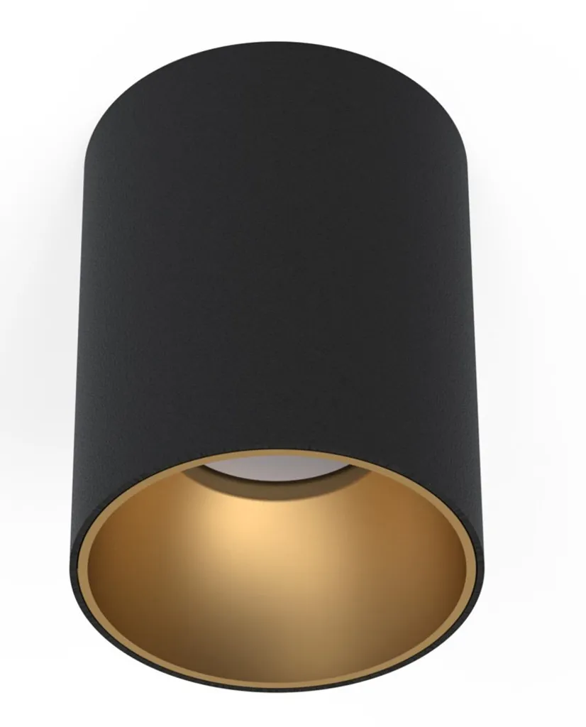 Éclairage intérieur discret spot LED encastré noir EYE TONE acier 8931
