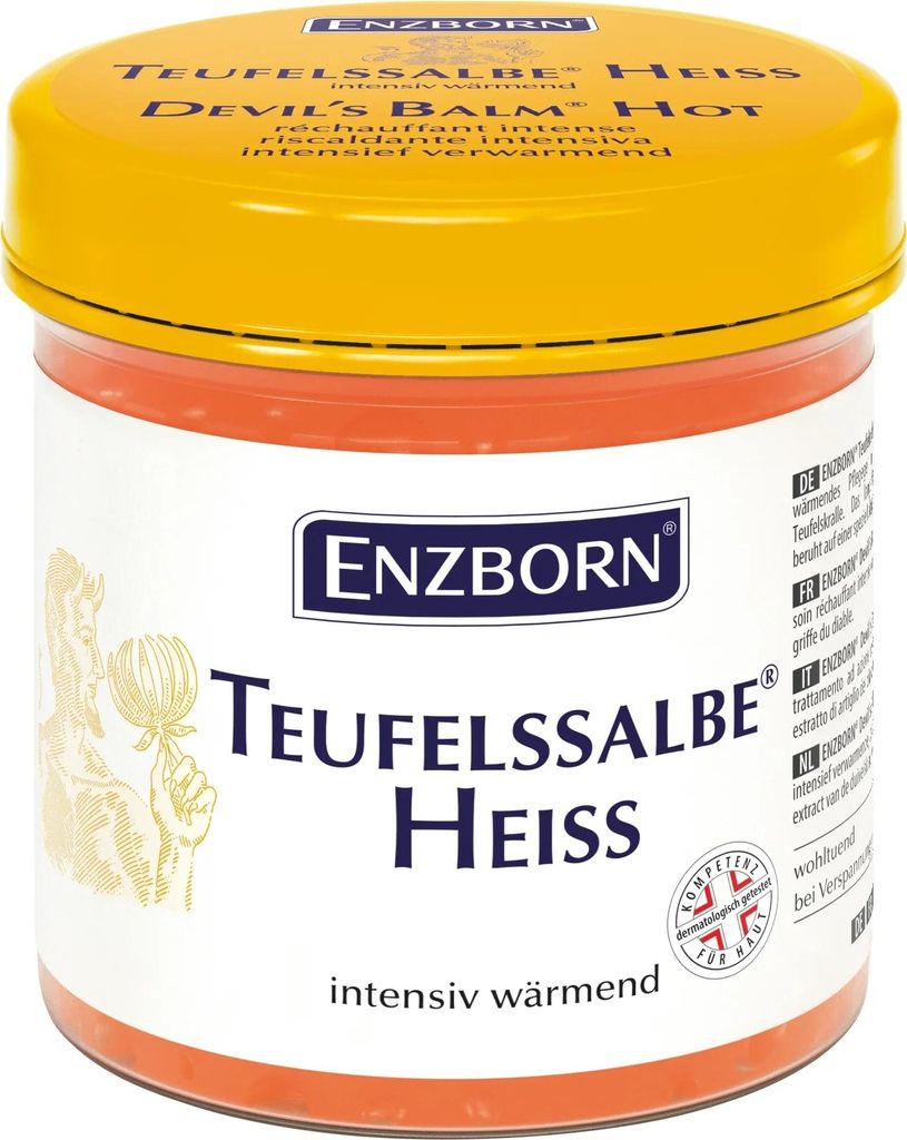 ENZBORN Teufelssalbe Horká teplá mast 200 ml plechovka Obrázek produktu 