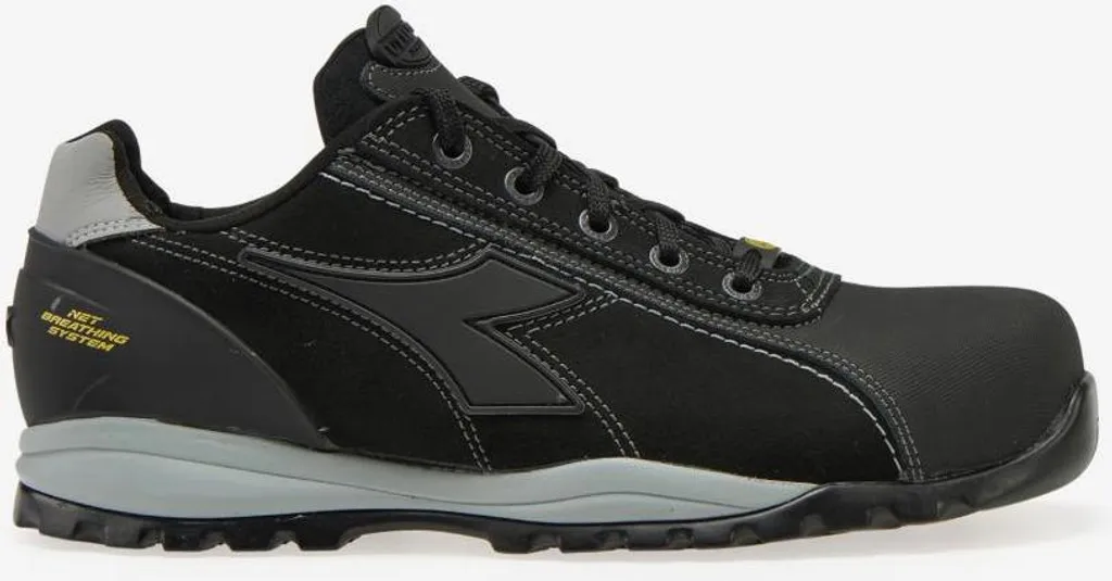 Diadora Glove Tech Noire T42 : Chaussure de Travail Respirante en Cuir