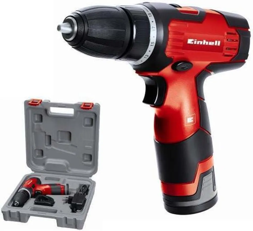 Perceuse-visseuse sans fil Einhell pour éviter les pannes 12V - 12