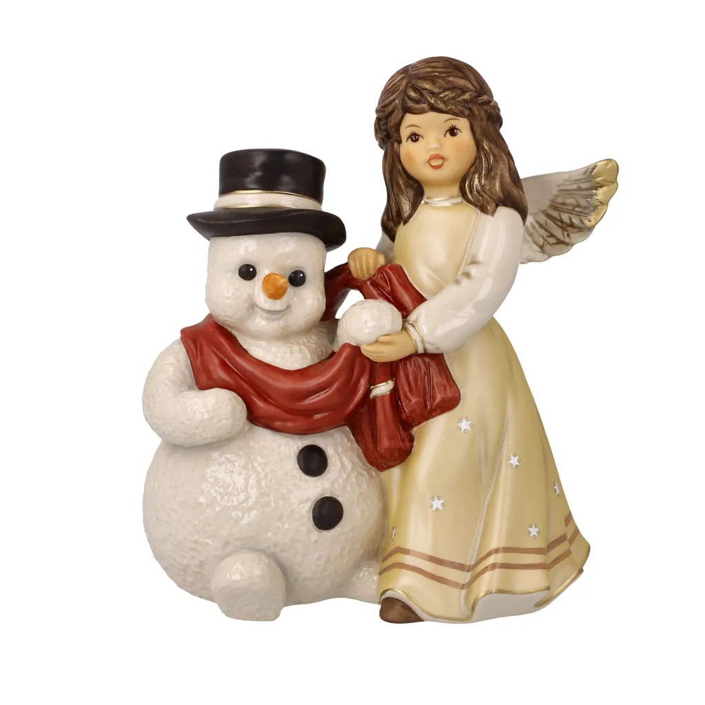 Angelo Goebel Kuschelige Winternacht 41675071 - Edizione Champagne 15cm
