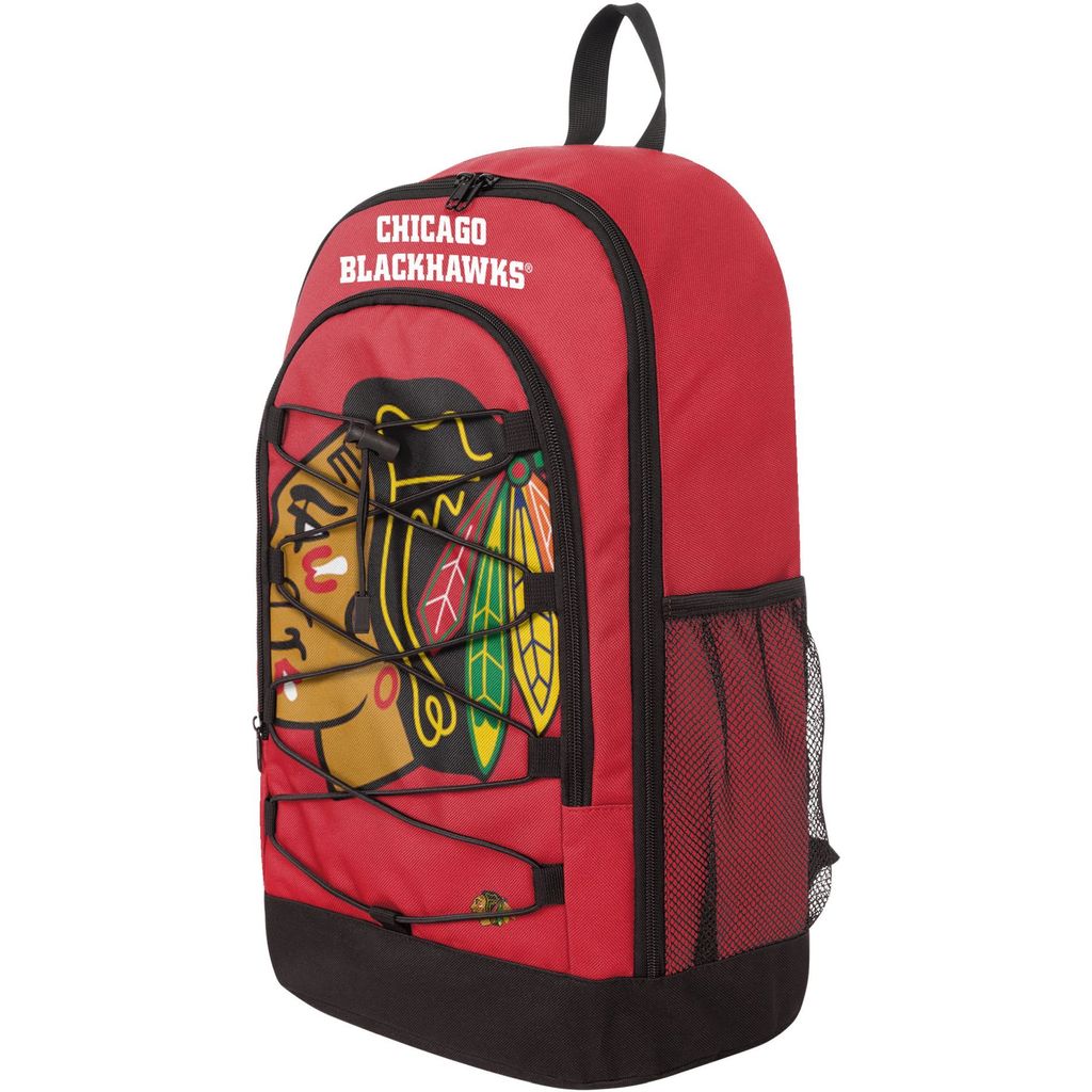 FOCO NHL Big Logo Bungee Backpack Team Chicago Blackhawks Produktbild 3