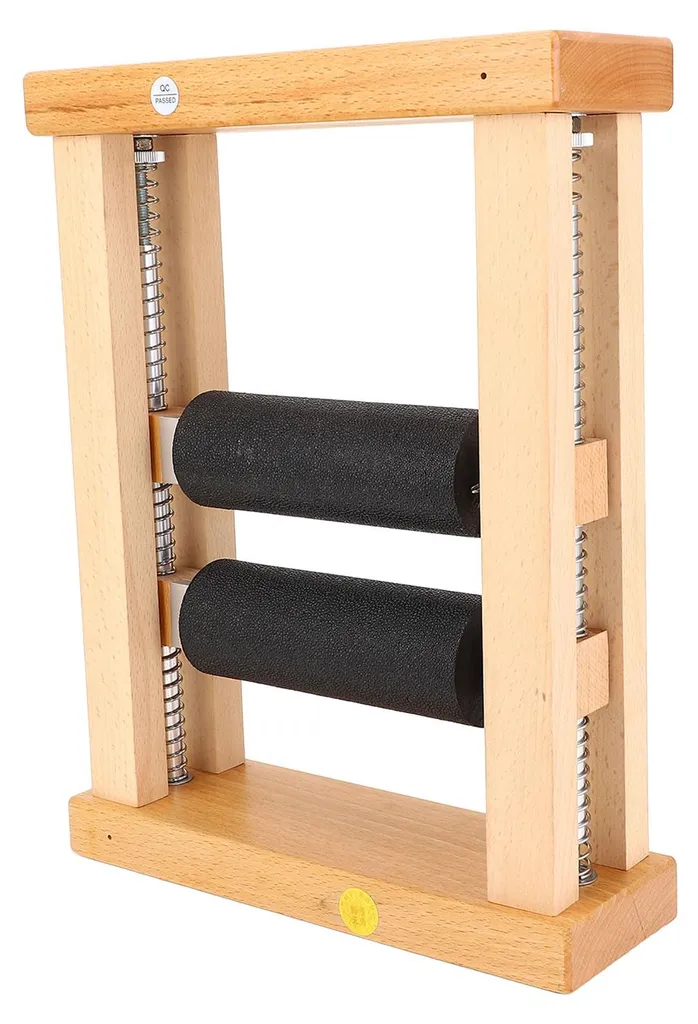 Rouleau massage bras pour musiciens et joueurs de tennis en bois ajustable