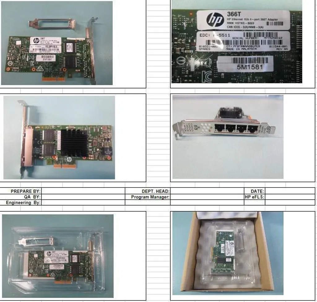 Solution Réseau Serveur HPE 816551-001 pour Connexion Ethernet 1Gbps