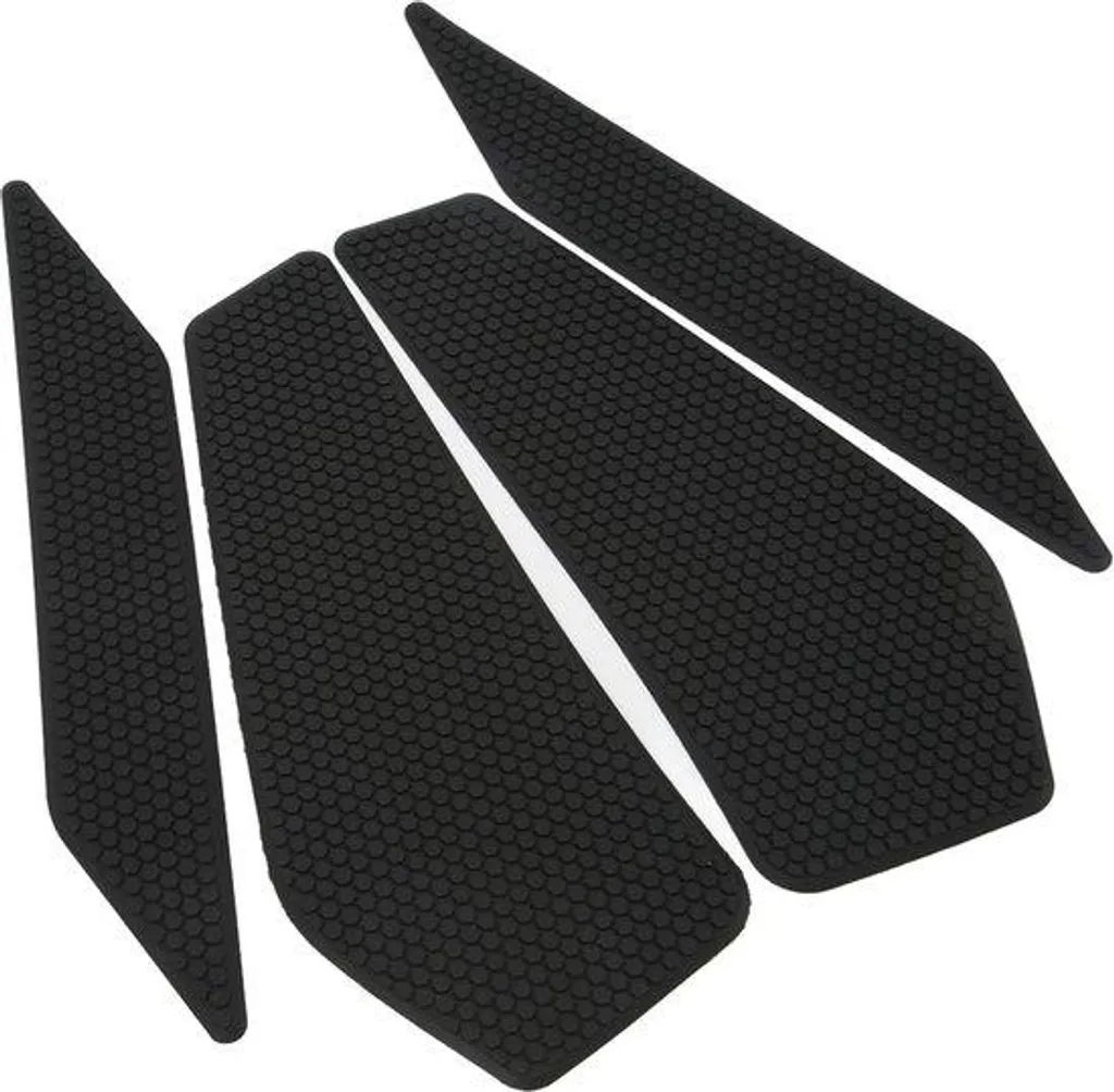 Cache-réservoir moto résistant à l'usure avec revêtement anti-UV noir