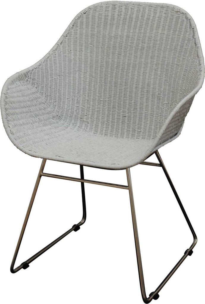 KRINES HOME Edler Loom-Sessel "Loft" im Retro-Stil mit Produktbild 