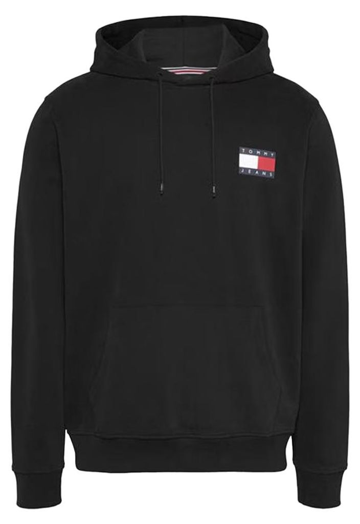 Tommy Jeans - "Essential" Kapuzenpullover für Herren, Baumwolle GT18779 (XL) (Schwarz)