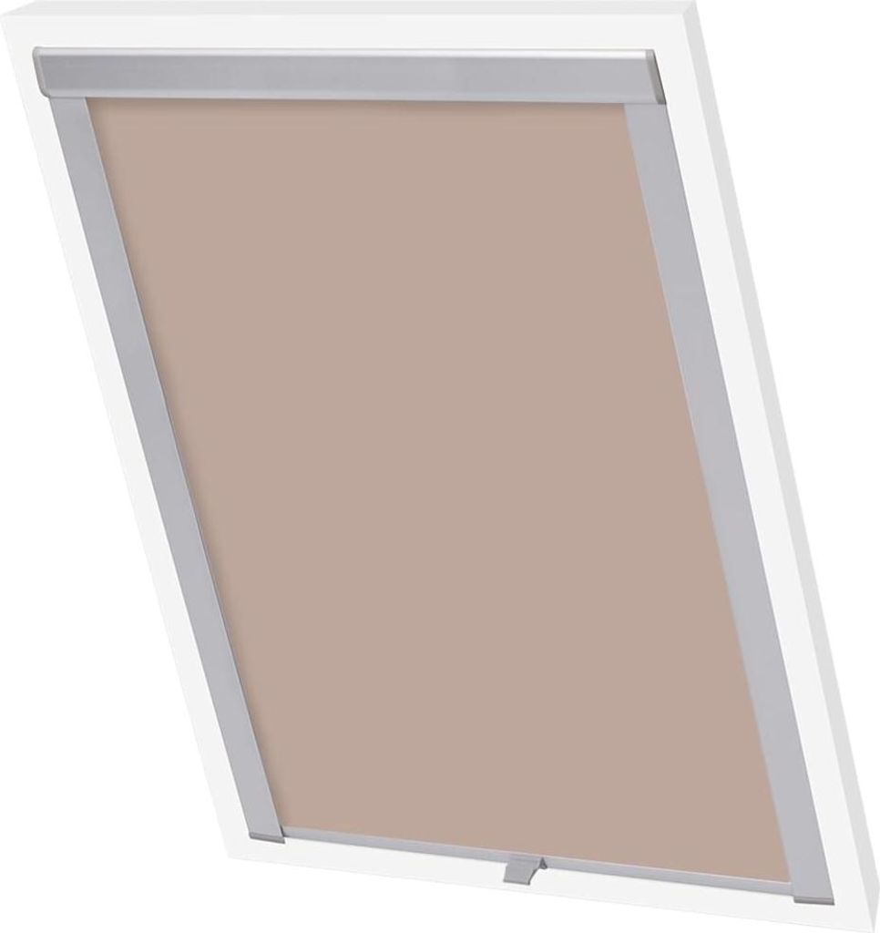 vidaXL Verdunkelungsrollo Beige U08/808